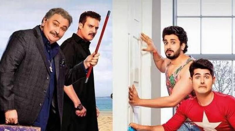 The poster of Jhootha Kahin Ka. The poster of Jhootha Kahin Ka.