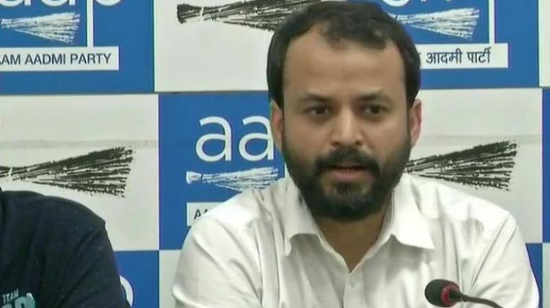 According to sources in the party, Khetan had sent his resignation to AAP chief Arvind Kejriwal on August 15. (Photo: ANI | Twitter) According to sources in the party, Khetan had sent his resignation to AAP chief Arvind Kejriwal on August 15. (Photo: ANI | Twitter)