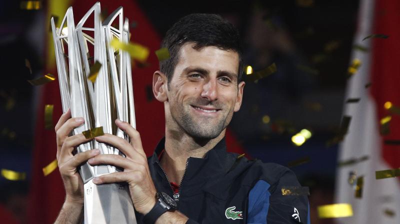 Novak Djokovic is within touching distance of Rafael Nadal's number one ranking after winning the Shanghai Masters with a 6-3, 6-4 victory over Borna Coric. (Photo: AP) Novak Djokovic is within touching distance of Rafael Nadal's number one ranking after winning the Shanghai Masters with a 6-3, 6-4 victory over Borna Coric. (Photo: AP)