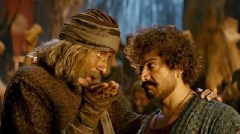 Despite pathetic feedback, ‘Thugs of Hindostan enters the 100 crore club Despite pathetic feedback, ‘Thugs of Hindostan enters the 100 crore club