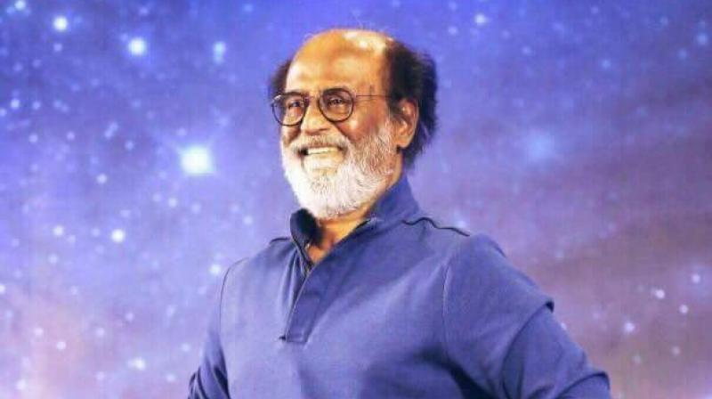 Rajinikanth during his interaction with fans in Chennai. Rajinikanth during his interaction with fans in Chennai.