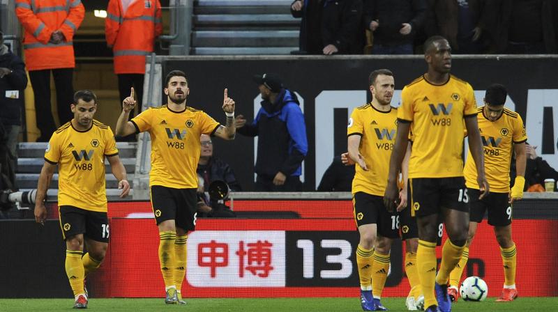 Ruben Neves opened the scoring with a superb 28th minute free kick before Matt Doherty’s glancing header made it 2-0 nine minutes later. (Photo: AP) Ruben Neves opened the scoring with a superb 28th minute free kick before Matt Doherty’s glancing header made it 2-0 nine minutes later. (Photo: AP)