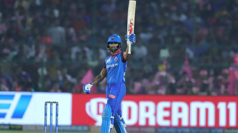 Dhawan is currently playing in IPL for Delhi Capitals, coached by former Australia skipper Ponting while former India captain Ganguly is associated with the franchise as advisor. (Photo: BCCI) Dhawan is currently playing in IPL for Delhi Capitals, coached by former Australia skipper Ponting while former India captain Ganguly is associated with the franchise as advisor. (Photo: BCCI)
