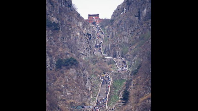 Mount Tai. (Photo: UNESCO WHC) Mount Tai. (Photo: UNESCO WHC)