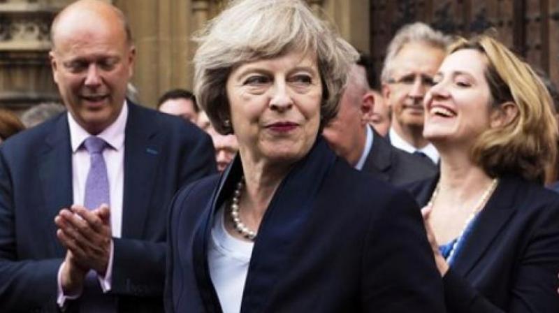 British prime minister Theresa May British prime minister Theresa May