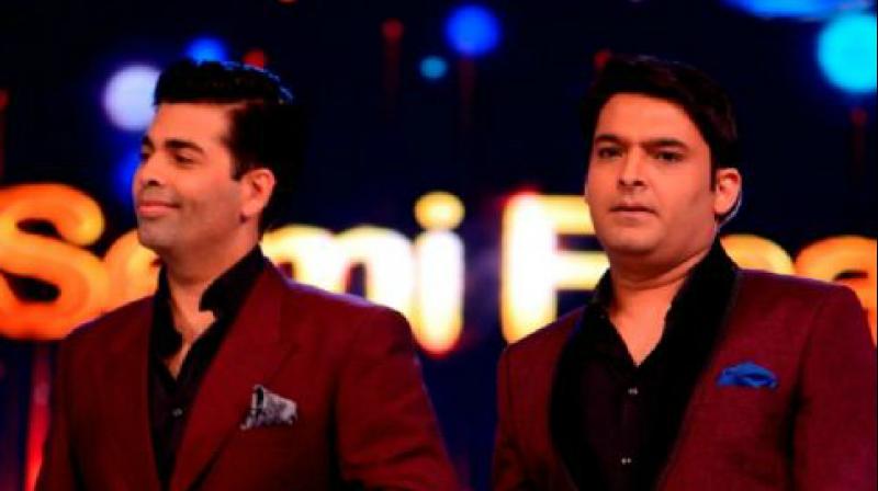 Karan Johar and Kapil Sharma. Karan Johar and Kapil Sharma.