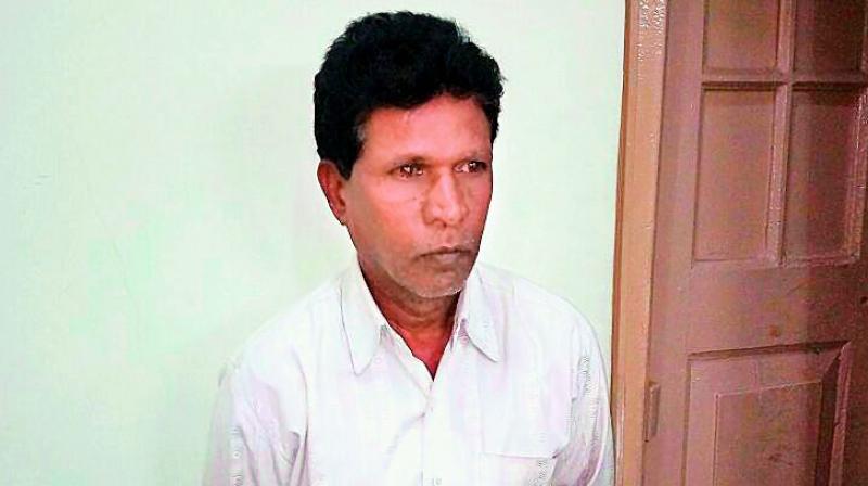 The victim revealed that Narsing assaulted her sexually and threatened her not to reveal about it to anyone. The victim revealed that Narsing assaulted her sexually and threatened her not to reveal about it to anyone.