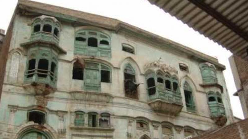 The Kapoor Haveli in Qissa Khwani Bazar was built by Basheswarnath Kapoor, the father of Bollywood icon Prithviraj Kapoor. (Photo: Facebook Screengrab/ @Kapoor-Haveli-Peshawar) The Kapoor Haveli in Qissa Khwani Bazar was built by Basheswarnath Kapoor, the father of Bollywood icon Prithviraj Kapoor. (Photo: Facebook Screengrab/ @Kapoor-Haveli-Peshawar)
