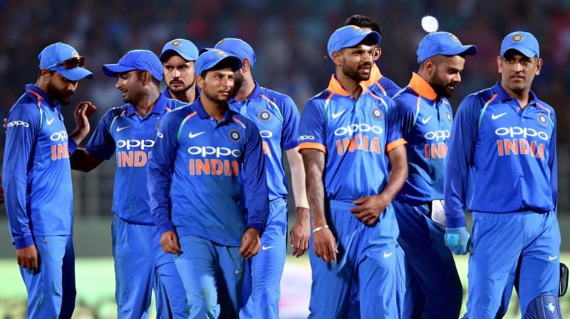 Virat Kohli-led India bounced back from the loss in the third match at Pune to record a massive 224-run win at Mumbai and the home team will hope to carry the momentum into the series decider in Thiruvananthapuram. (Photo: PTI) Virat Kohli-led India bounced back from the loss in the third match at Pune to record a massive 224-run win at Mumbai and the home team will hope to carry the momentum into the series decider in Thiruvananthapuram. (Photo: PTI)