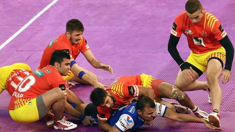 Both of Gujarat's two losses have come against Haryana while they also have a tie against the same rivals.(Photo: PTI) Both of Gujarat's two losses have come against Haryana while they also have a tie against the same rivals.(Photo: PTI)