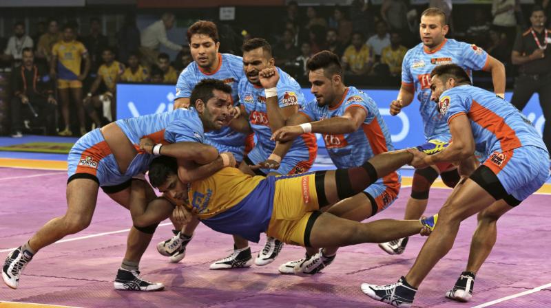 Bengal tied their yesterday's match against UP as they consolidated their position atop the Zone B standings with 40 points from 11 matches. (Photo: AP) Bengal tied their yesterday's match against UP as they consolidated their position atop the Zone B standings with 40 points from 11 matches. (Photo: AP)