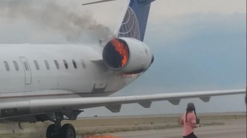 The Denver International Airport said an investigation was ongoing and that all other flights were operating as scheduled. (Photo: Twitter) The Denver International Airport said an investigation was ongoing and that all other flights were operating as scheduled. (Photo: Twitter)
