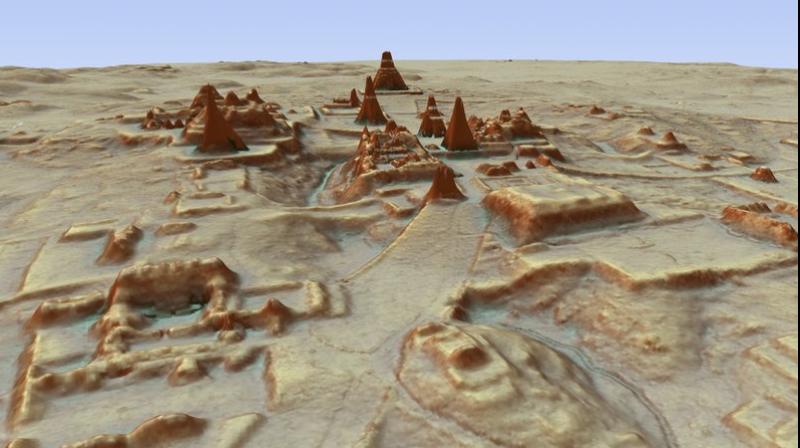 The 810 square miles (2,100 square kilometres) of mapping done vastly expands the area that was intensively occupied by the Maya, whose culture flourished between roughly 1,000 BC and 900 AD. The 810 square miles (2,100 square kilometres) of mapping done vastly expands the area that was intensively occupied by the Maya, whose culture flourished between roughly 1,000 BC and 900 AD.