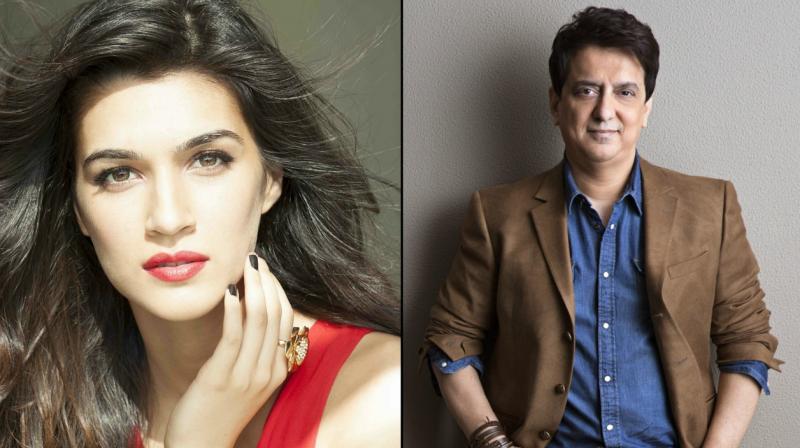 Kriti Sanon and Sajid Nadiadwala Kriti Sanon and Sajid Nadiadwala