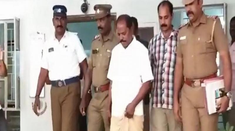 Police had named AIADMK Councillor Jayagopal in an FIR related to the case. (Photo: ANI) Police had named AIADMK Councillor Jayagopal in an FIR related to the case. (Photo: ANI)