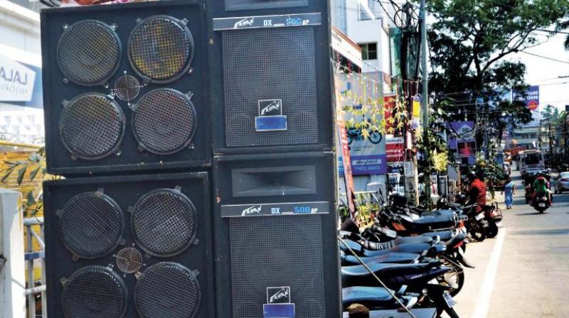 The police says that loud noise has not only made things difficult for the public but for the department also as it neutralises police communication systems. The police says that loud noise has not only made things difficult for the public but for the department also as it neutralises police communication systems.