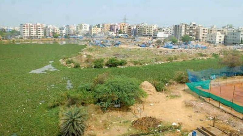 The HMDA relied on the Pratap Singaram LPS, since based on the outcome, it would pool 1,000 acres of land in Korremula, Gowrelli and Nacharam. (Representional Image) The HMDA relied on the Pratap Singaram LPS, since based on the outcome, it would pool 1,000 acres of land in Korremula, Gowrelli and Nacharam. (Representional Image)