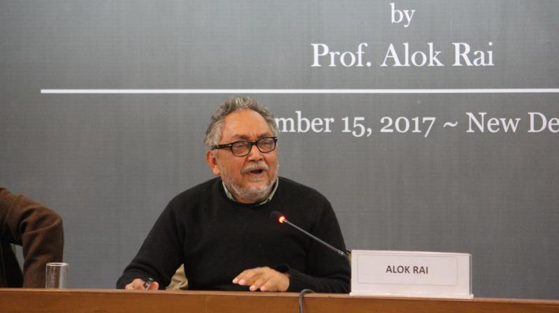 Literature is a good place to register something that is fundamental to the nature of language, Rai noted. Literature is a good place to register something that is fundamental to the nature of language, Rai noted.