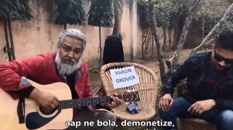 "Aapne bola demonetise, pura desh cut to size" (Photo: Facebook) "Aapne bola demonetise, pura desh cut to size" (Photo: Facebook)