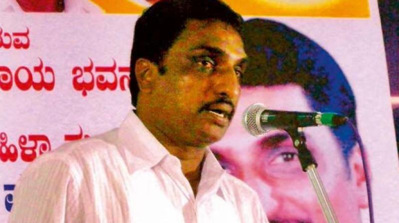 BJP leader N.R. Ramesh BJP leader N.R. Ramesh