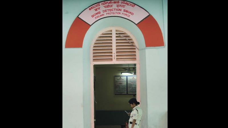 The reopened RPF bomb squad office at Kozhikode railway station. (Photo: DC) The reopened RPF bomb squad office at Kozhikode railway station. (Photo: DC)