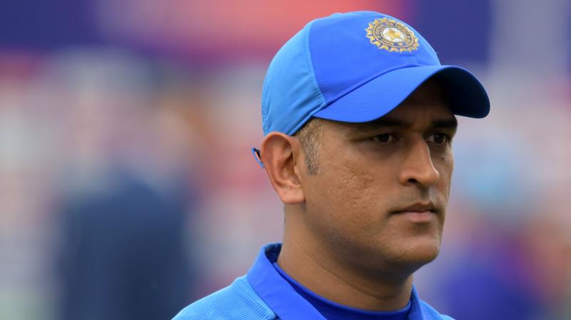 Dhoni was run out for 50 in the penultimate over of the innings, leading to India's defeat in the tournament. (Photo: File) Dhoni was run out for 50 in the penultimate over of the innings, leading to India's defeat in the tournament. (Photo: File)