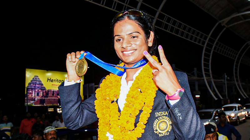 She could not advance to the semifinals after clocking a poor 11.69 seconds in the heats. (Photo: PTI) She could not advance to the semifinals after clocking a poor 11.69 seconds in the heats. (Photo: PTI)