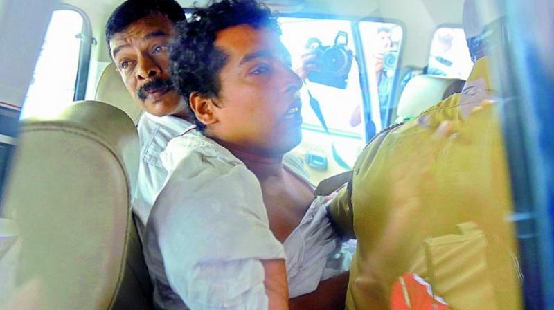 'Pulsar' Suni, prime accused in Kerala actress abduction case. (File photo) 'Pulsar' Suni, prime accused in Kerala actress abduction case. (File photo)