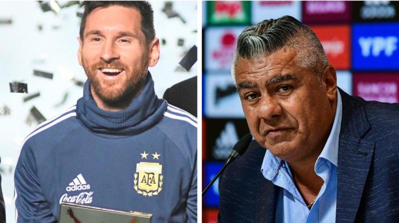 Tapia saw red after Argentina led by Lionel Messi were knocked out 2-0 in the semi-finals by eventual winners Brazil. (Photo:AFP) Tapia saw red after Argentina led by Lionel Messi were knocked out 2-0 in the semi-finals by eventual winners Brazil. (Photo:AFP)