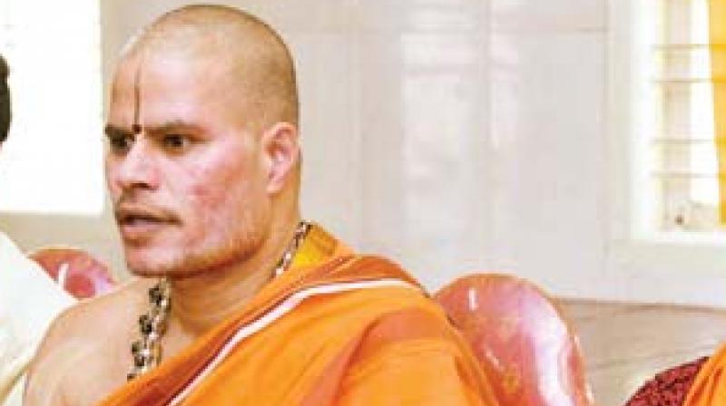Located in Gurupur village, Vajradehi Mutt is 15 km from Mangaluru and its seer, Rajashekharananda Swamiji is respected among saffron outfit leaders, especially Bajrang Dal workers. Located in Gurupur village, Vajradehi Mutt is 15 km from Mangaluru and its seer, Rajashekharananda Swamiji is respected among saffron outfit leaders, especially Bajrang Dal workers.