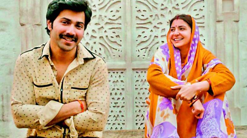 Varun Dhawan and Anushka Sharma. Varun Dhawan and Anushka Sharma.