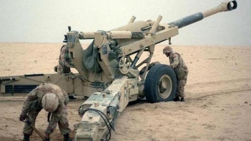 The Defence Ministry yesterday cleared the file for M777 guns, which would now be sent to the Finance Ministry before being put up before the Cabinet Committee on Security. (Photo: AP/ Representational Image) The Defence Ministry yesterday cleared the file for M777 guns, which would now be sent to the Finance Ministry before being put up before the Cabinet Committee on Security. (Photo: AP/ Representational Image)