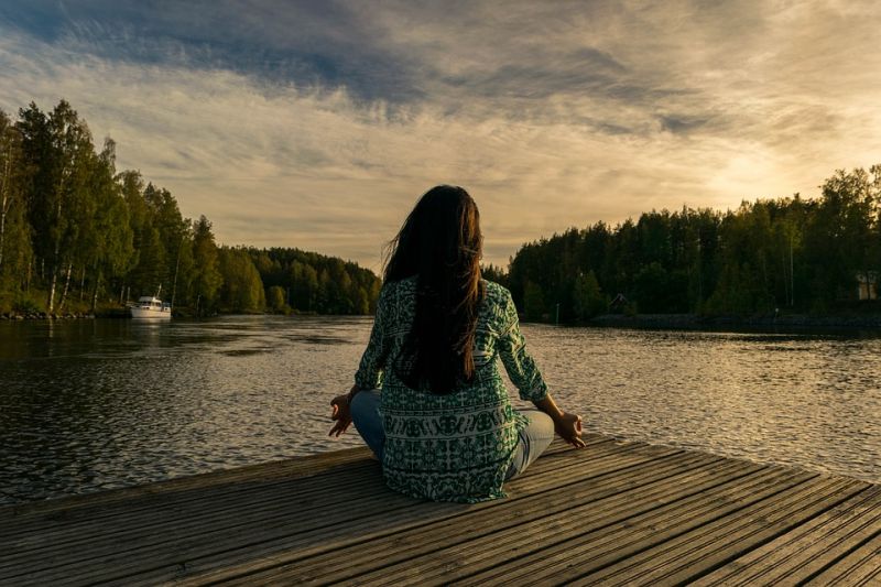 Meditating early in the day