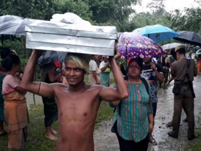 Nagaon Assam Puthimari Sex - Floods spread to new areas in Assam, affect over 4 lakh citizens