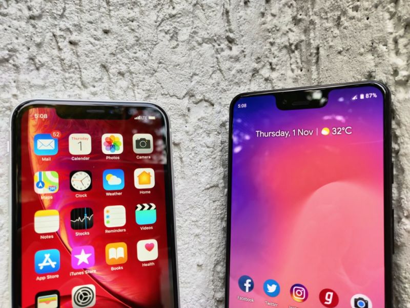 iPhone XR vs Pixel 3 Xl comparison (Deccan Chronicle)