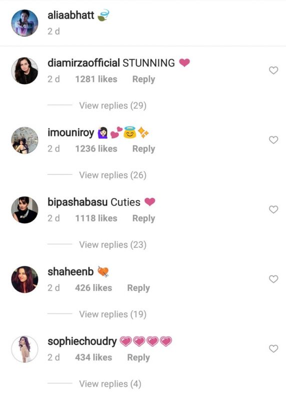 Comments on Alia Bhatt and Ranbir Kapoor's photo from Sonam Kapoor Ahuja wedding reception.