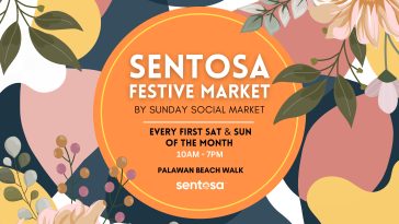 Singapore Sentosa Festive Market by Sunday Social Market