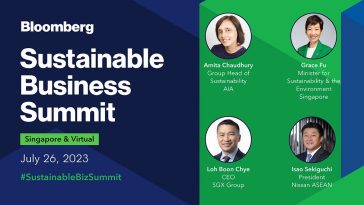 All About Events Bloomberg Sustainable Business Summit