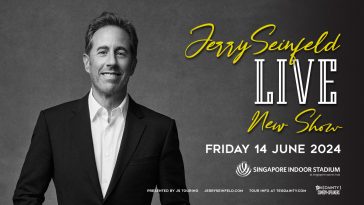 singapore sports hub jerry seinfeld live in singapore