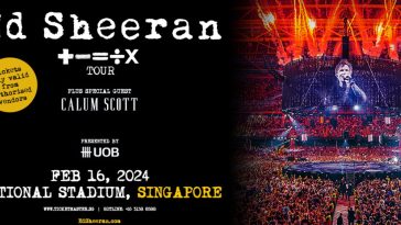 singapore ed sheeran +-=÷× tour in singapore