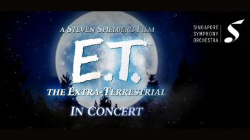 singapore e.t. the extra-terrestrial - film with live orchestra