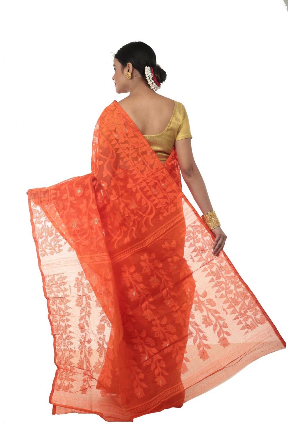 Dhakai Jamdani Saree