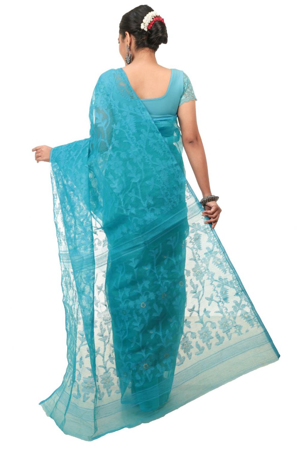 Dhakai Jamdani Saree