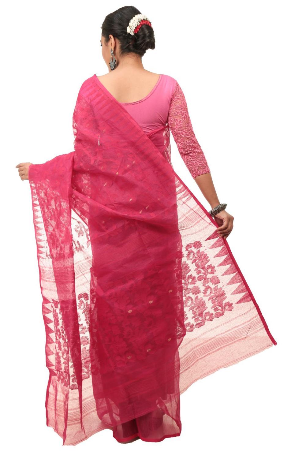 Dhakai Jamdani Saree