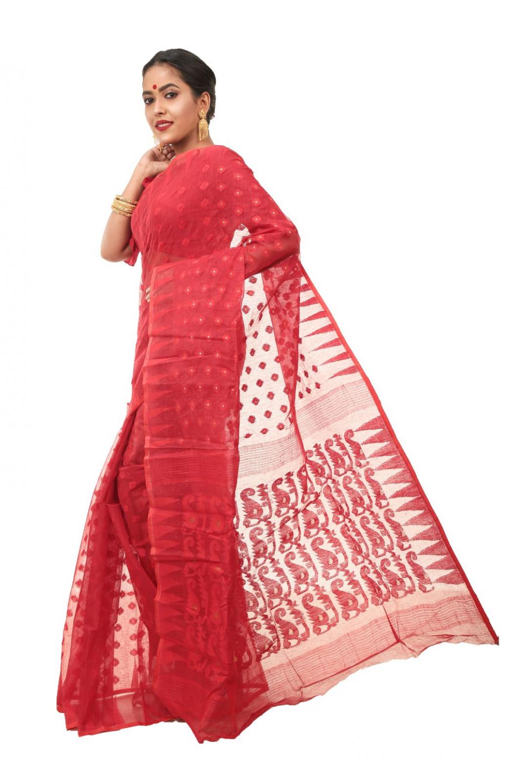 Dhakai Jamdani Saree