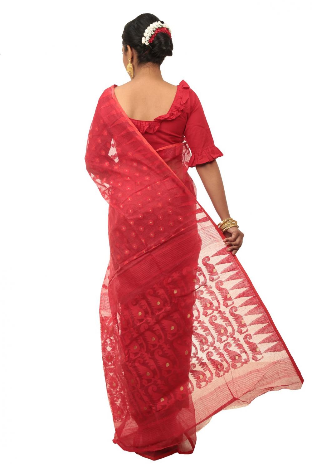 Dhakai Jamdani Saree