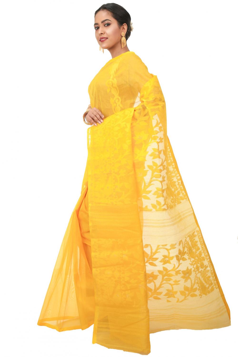 Dhakai Jamdani Saree