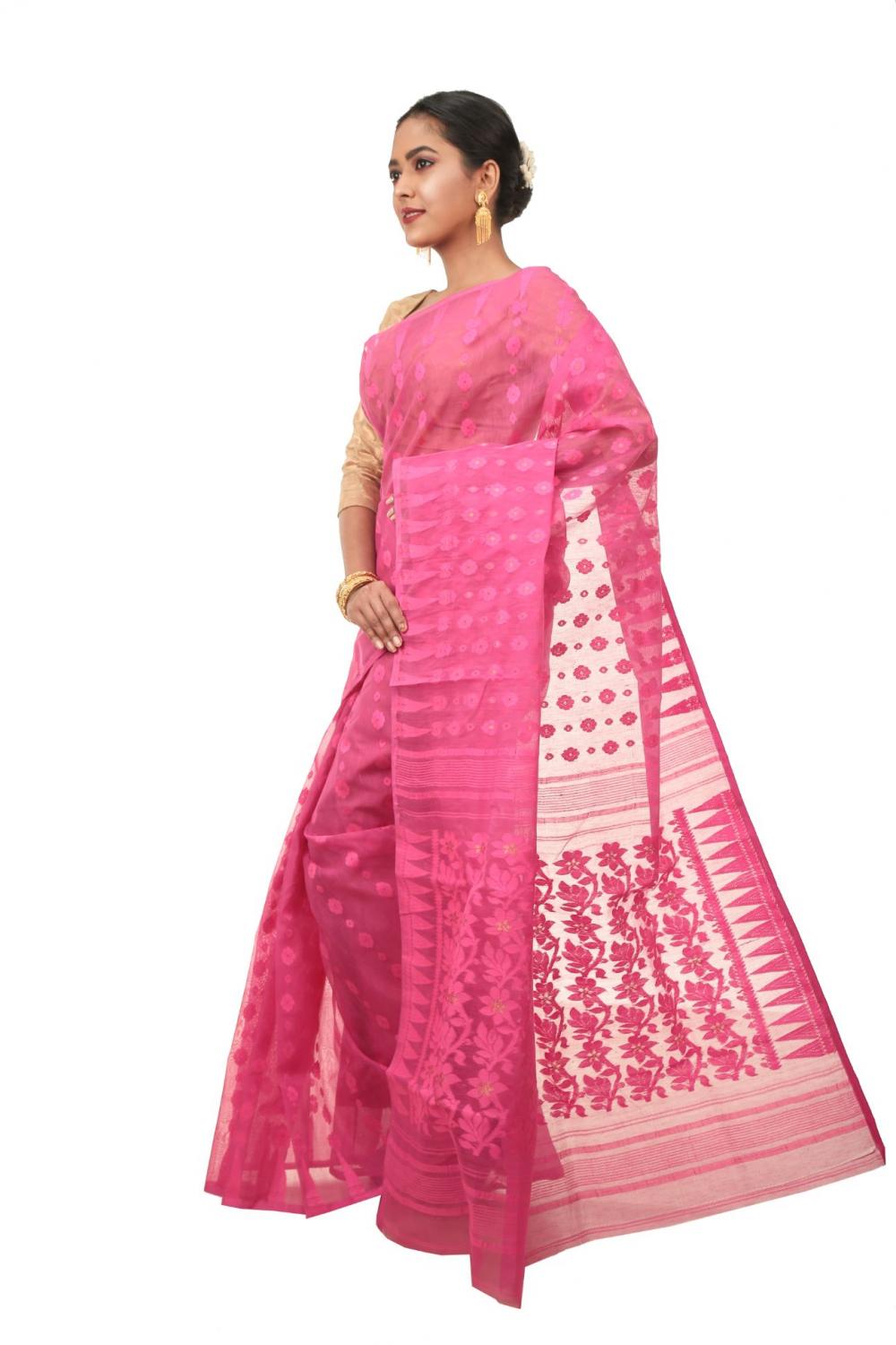 Dhakai Jamdani Saree