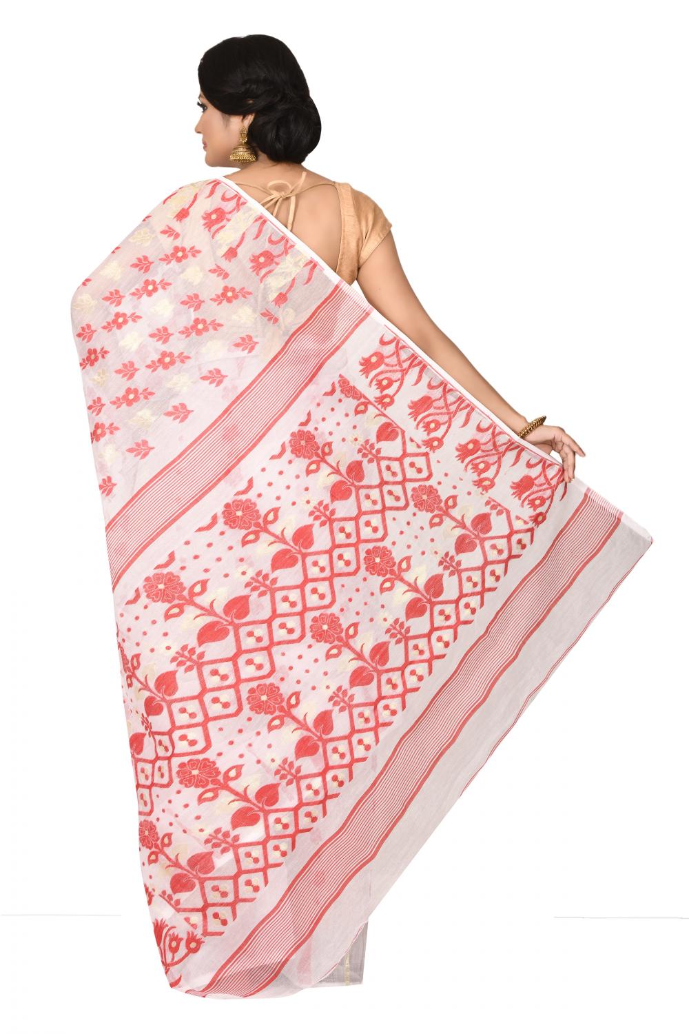 Dhakai Jamdani Saree