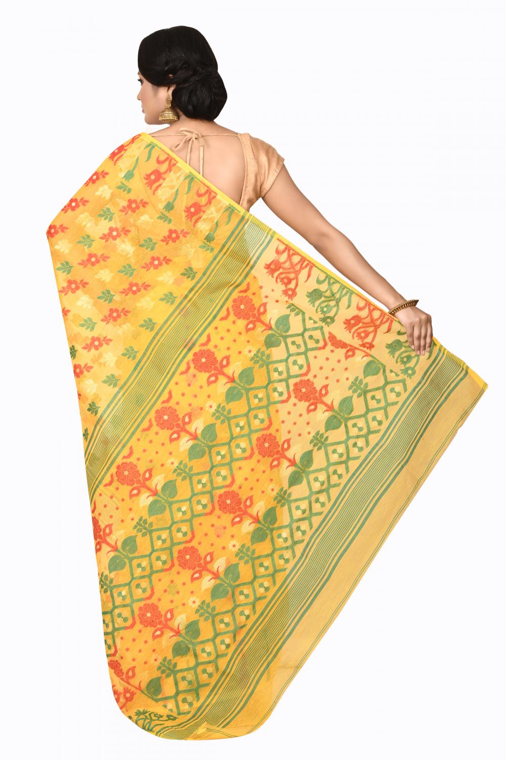 Dhakai Jamdani Saree
